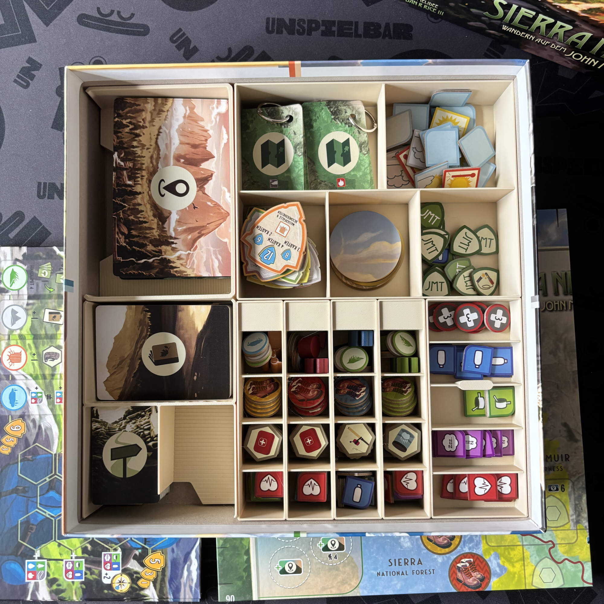 "TRAILBLAZERS SIERRA NEVADA" The John Muir Trail Premium Insert [Grundspiel]