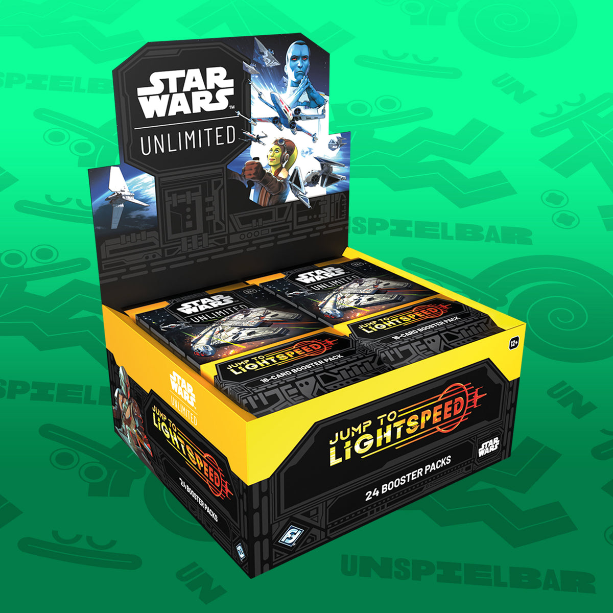 Star Wars: Unlimited  Jump to Lightspeed Booster-Display (EN) jetzt bei  UNSPIELBAR.com bestellen