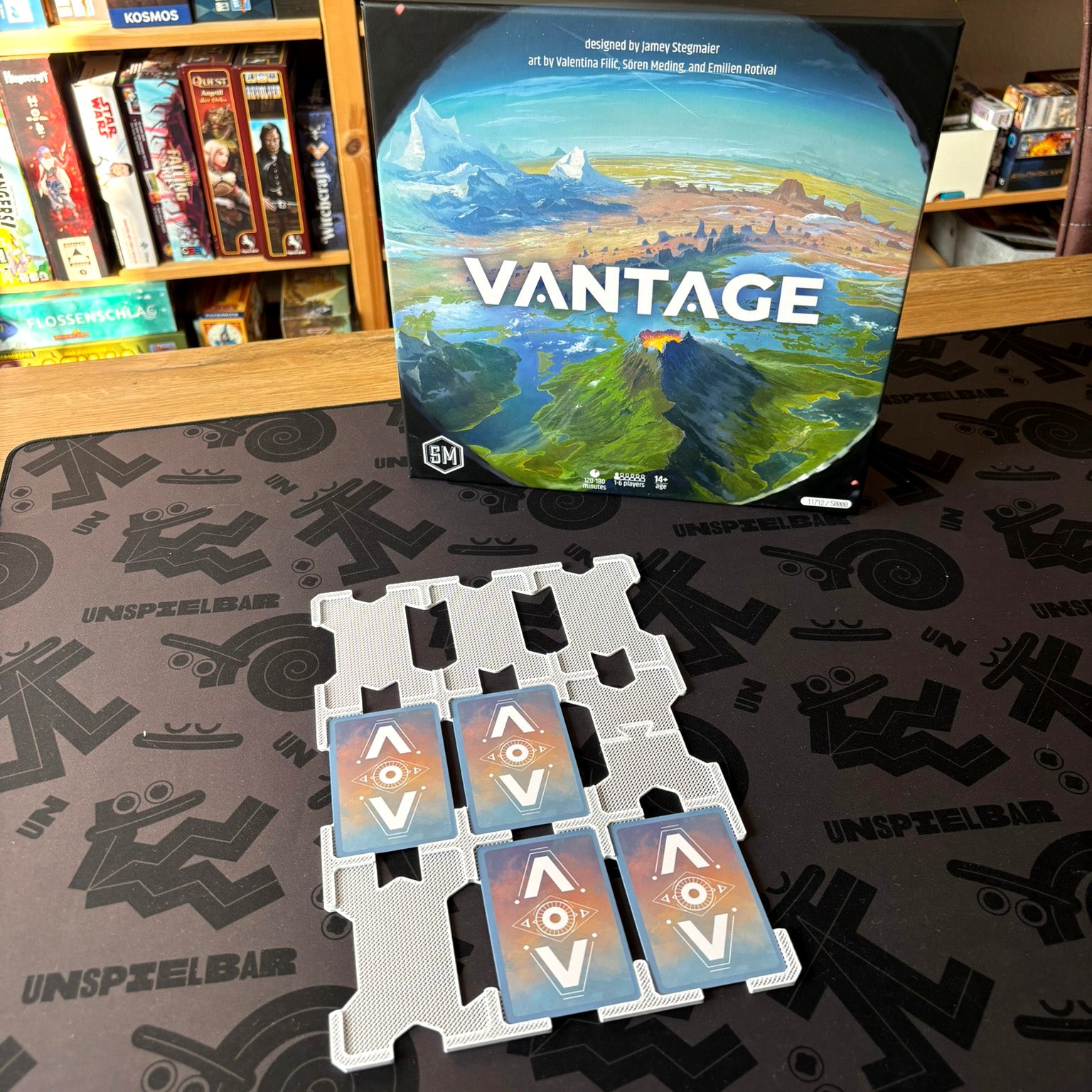 "VANTAGE" Premium Player Boards