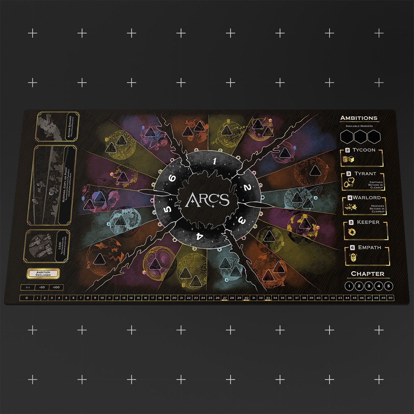 "ARCS" Neopren Playmat [CUSTOM Quick Pick]