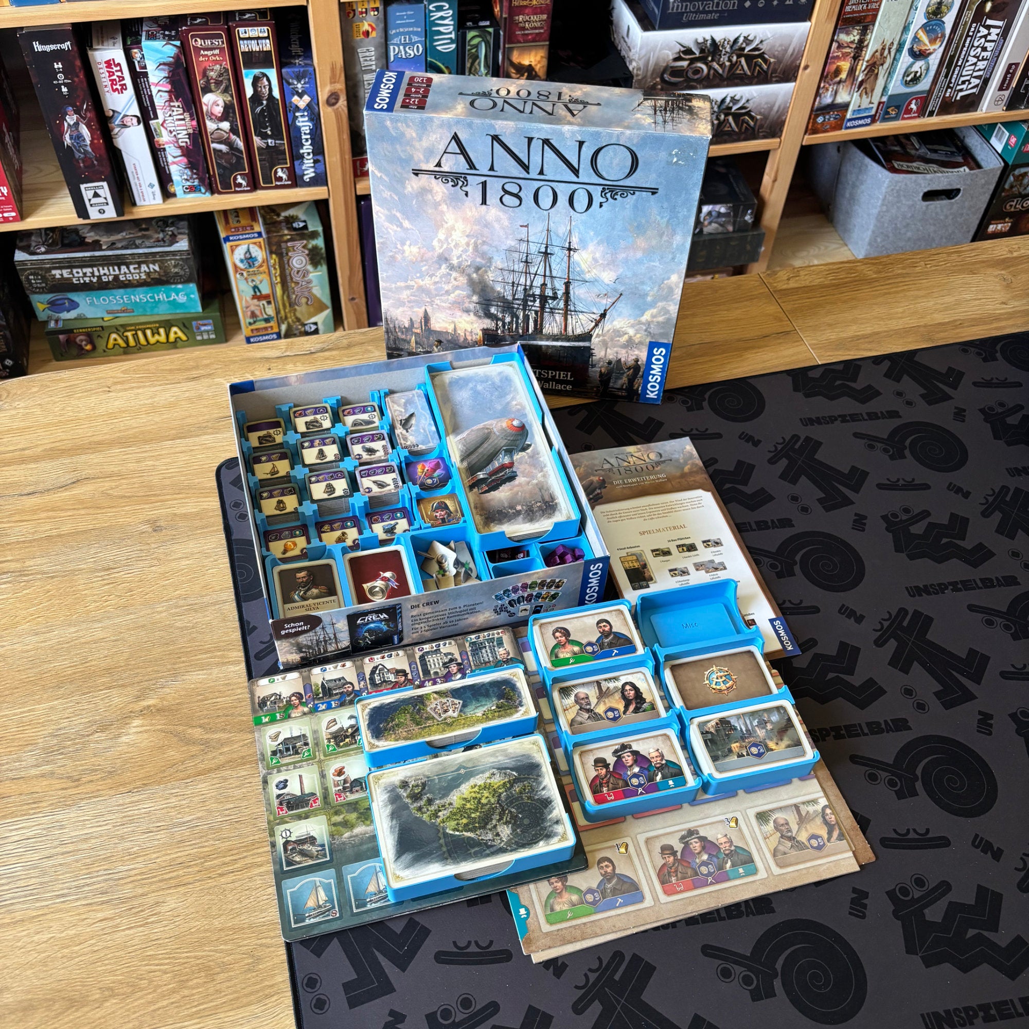 "ANNO 1800: DAS BRETTSPIEL" Premium All-In Insert [inkl. Erweiterungen]