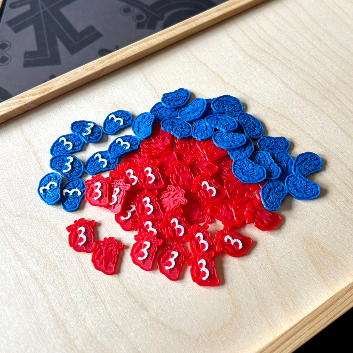 "ARKHAM HORROR: DAS KARTENSPIEL" Deluxe Lebens- & Wahnsinnsmarker