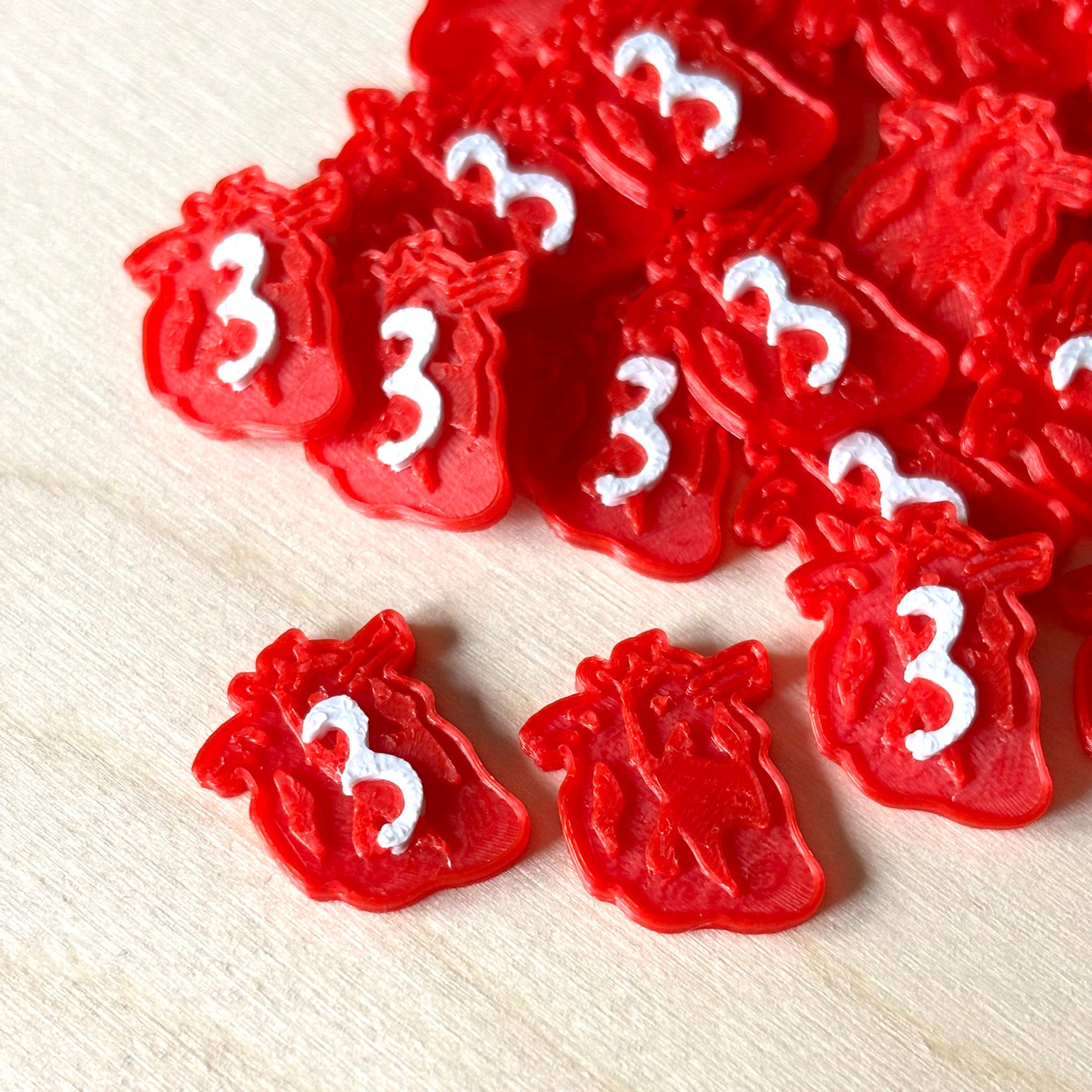 "ARKHAM HORROR: DAS KARTENSPIEL" Deluxe Lebens- & Wahnsinnsmarker