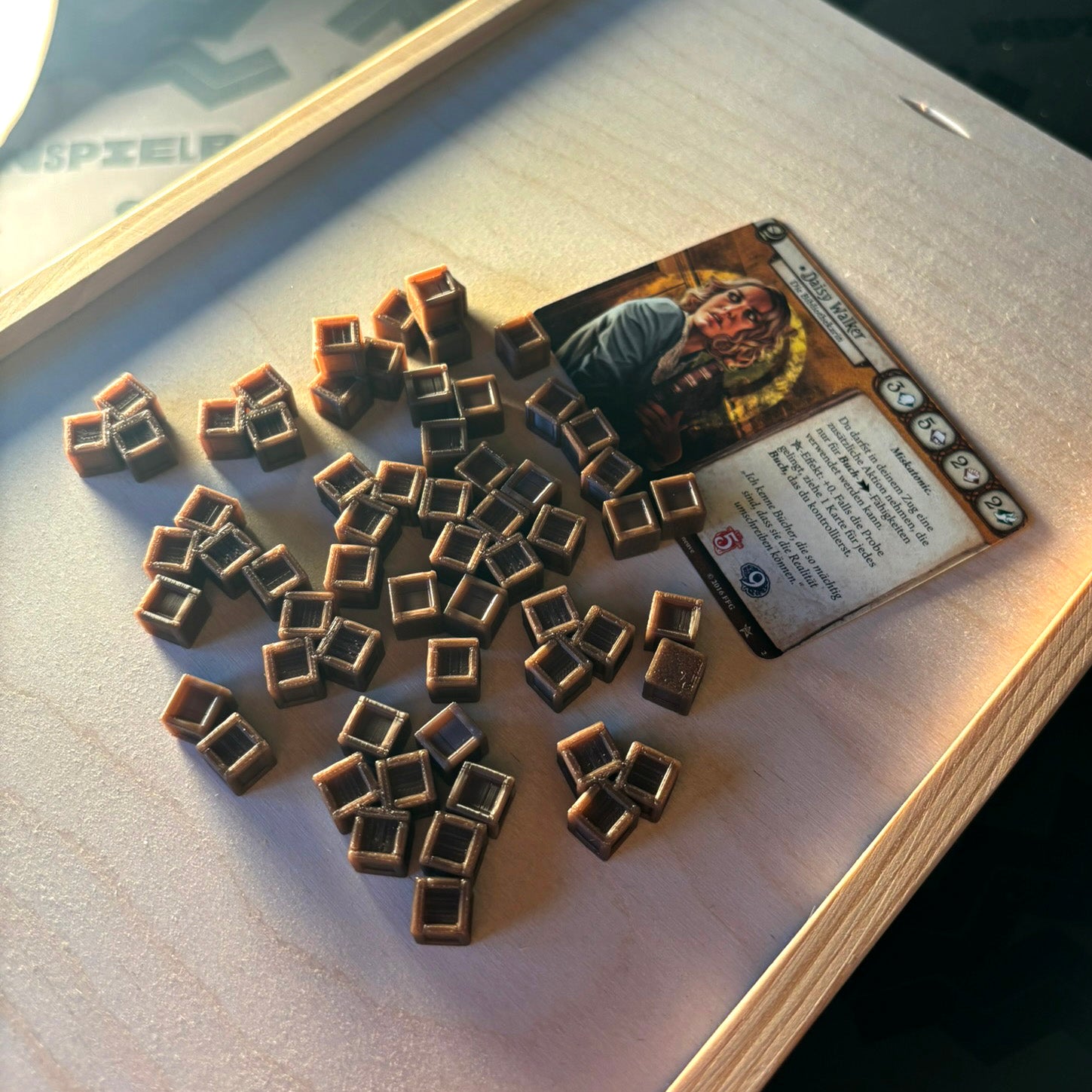 "ARKHAM HORROR: DAS KARTENSPIEL" 3D Ressourcen-Token Set