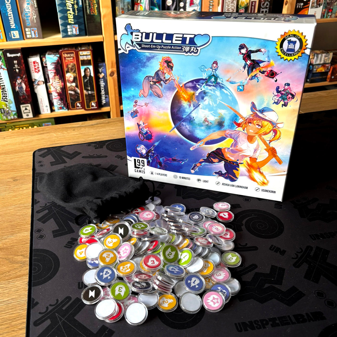 "BULLET ★ / ♥︎ / Orange" Token Kapseln (155-teiliges Schutzset)