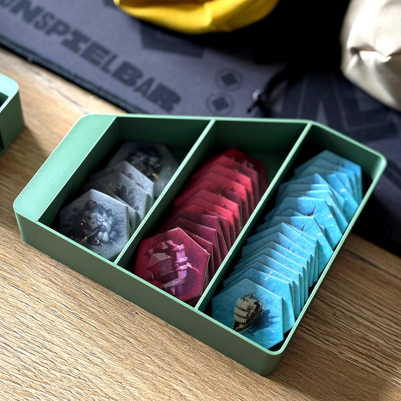 "CASTLES OF BURGUNDY" Special Edition Insert + Fixed Overlay Set