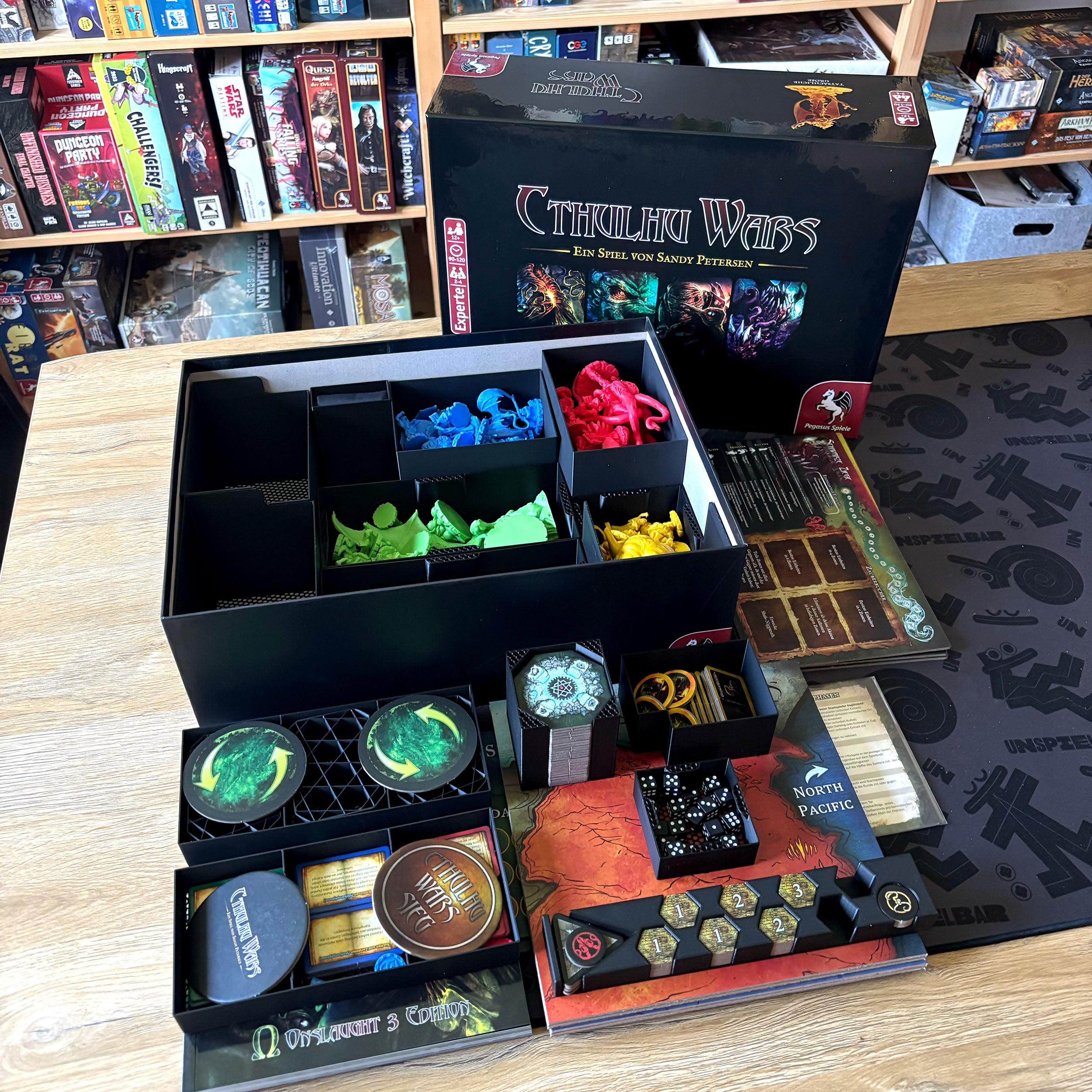 "CTHULHU WARS" All-In Insert (Grundspiel + Erweiterungen)