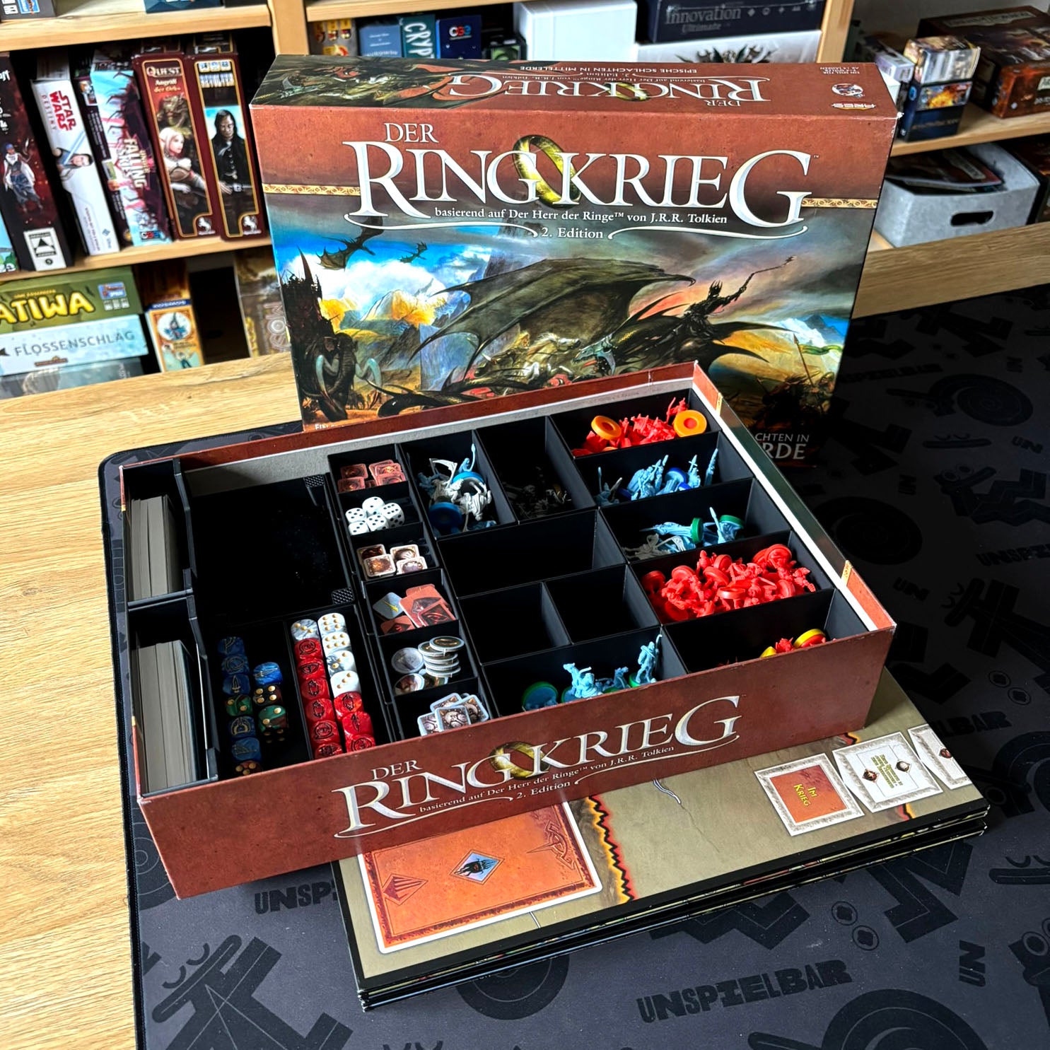 "DER RINGKRIEG" All-In Premium Insert (Grundspiel + Erweiterungen)
