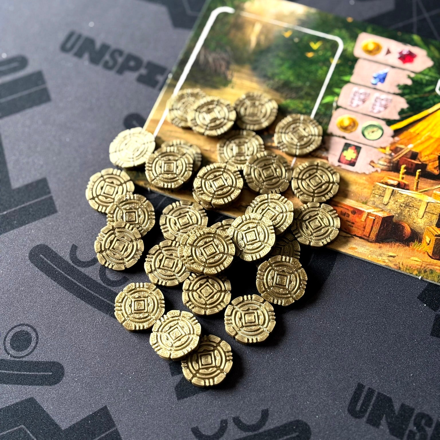 "DIE VERLORENEN RUINEN VON ARNAK" Premium Token Set (Münzen & Kompasse)