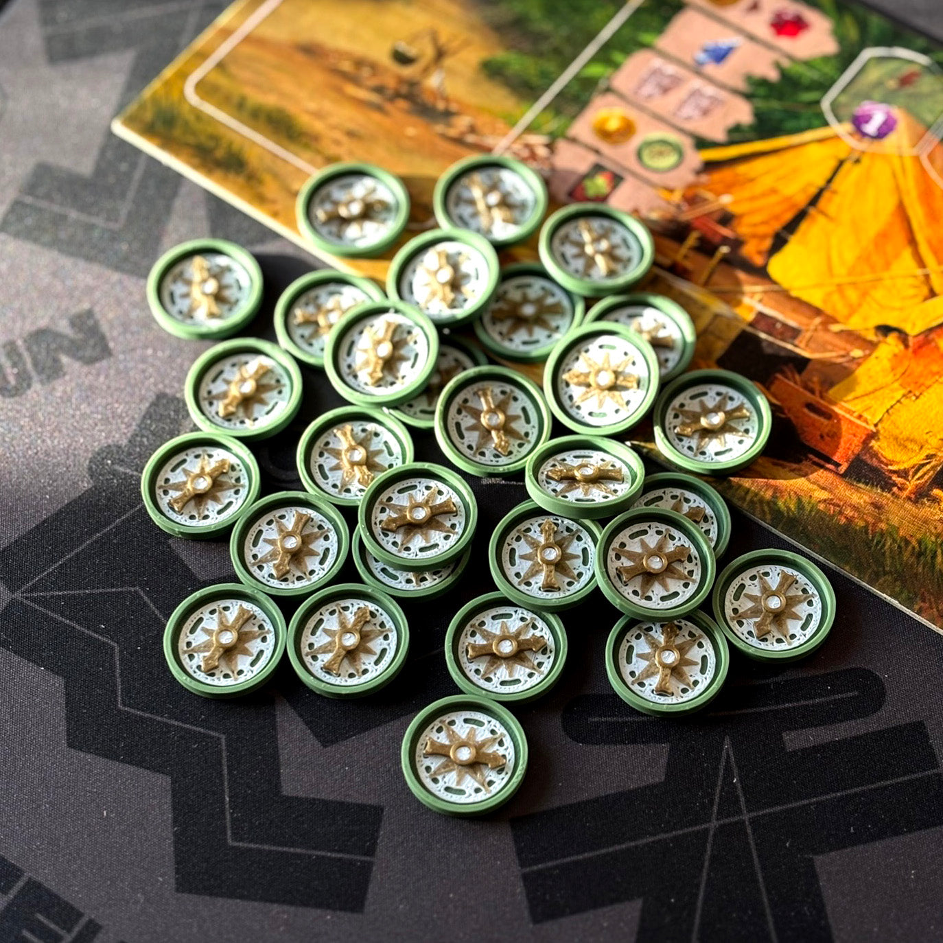 "DIE VERLORENEN RUINEN VON ARNAK" Premium Token Set (Münzen & Kompasse)