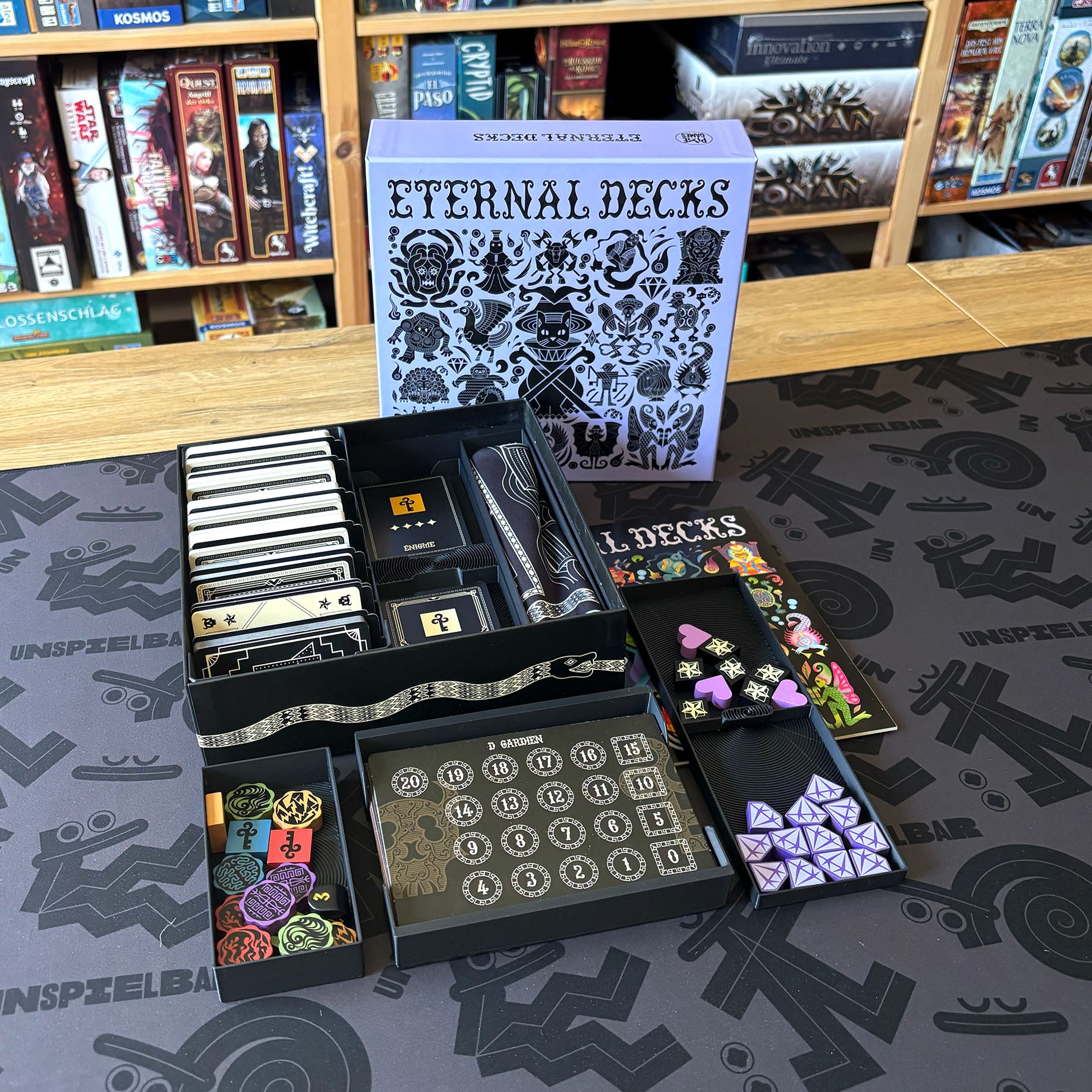 "ETERNAL DECKS" Premium Insert [Grundspiel]