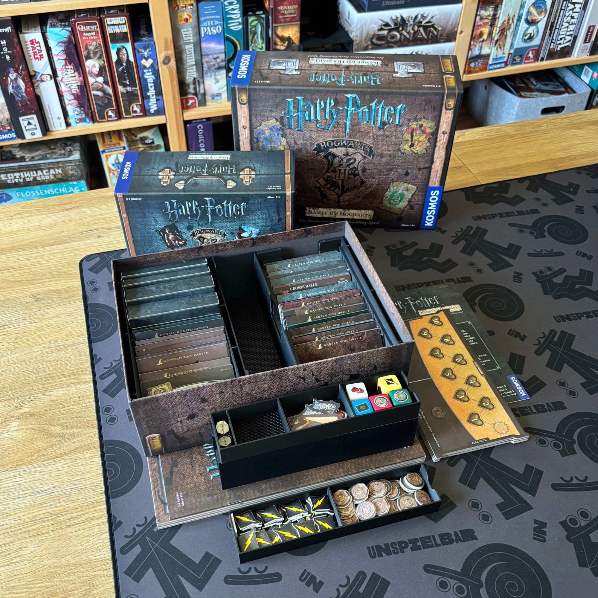 "HARRY POTTER HOGWARTS BATTLE" All-In Insert (inkl. Erweiterungen)