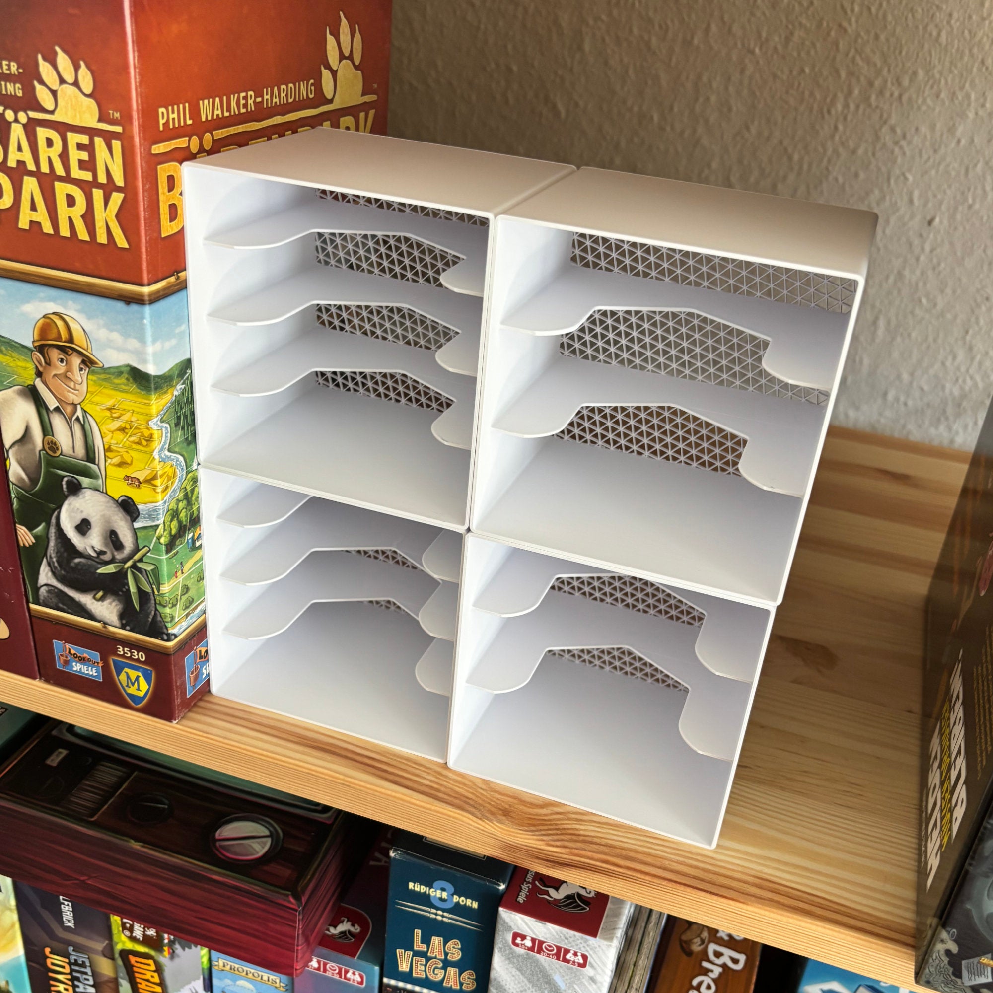 "RASTER 111" IKEA Kallax Kartenspiel Organizer [Amigo / Kosmos / Frosted Games]