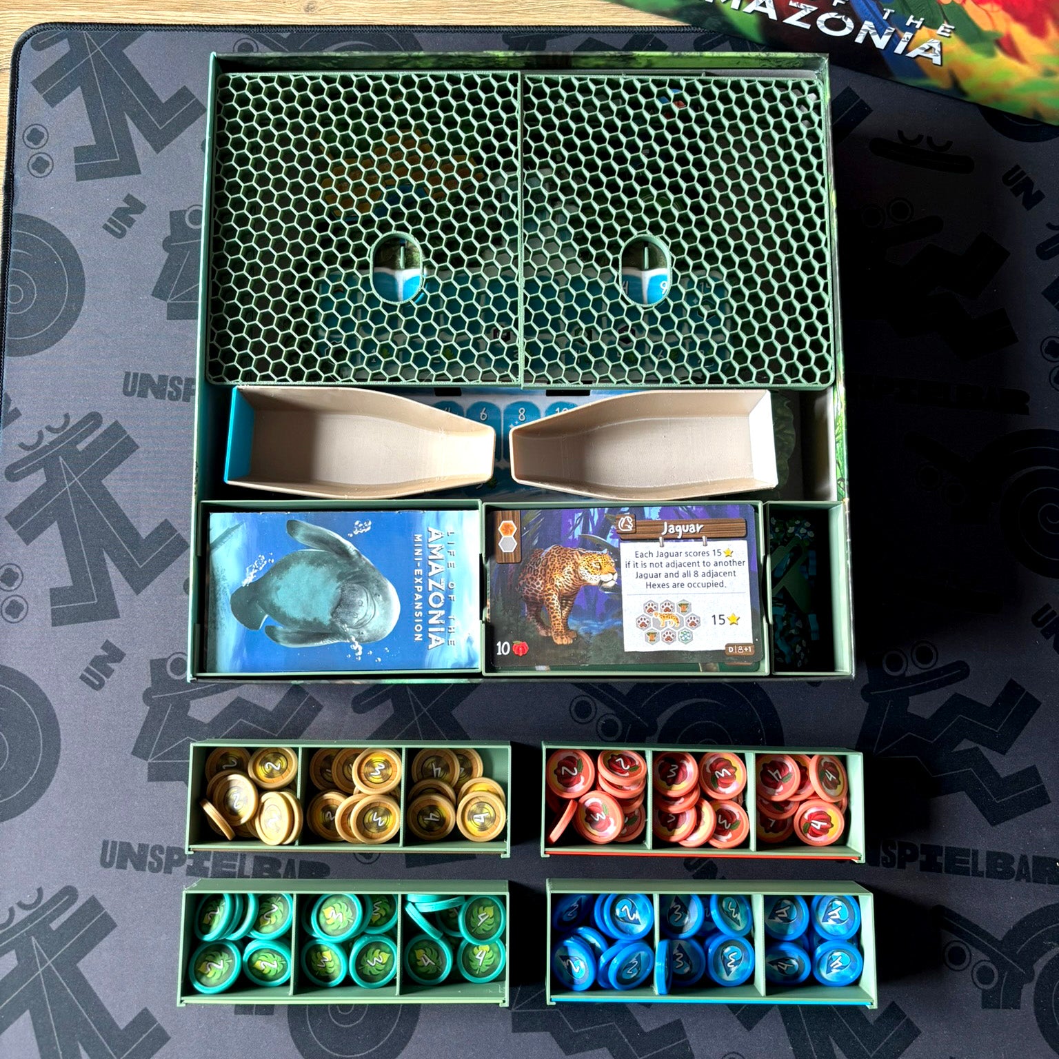 "LIFE OF AMAZONIA" All-In Insert + Player Boats