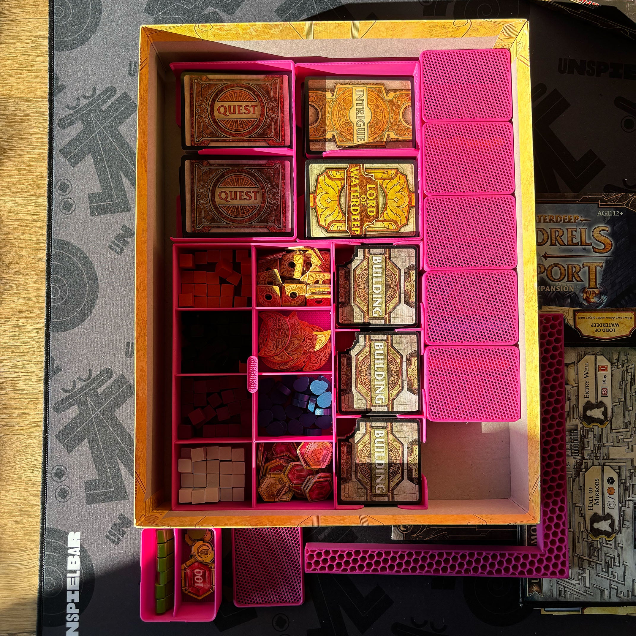 "LORDS OF WATERDEEP" All-In Insert (inkl. Erweiterungen)