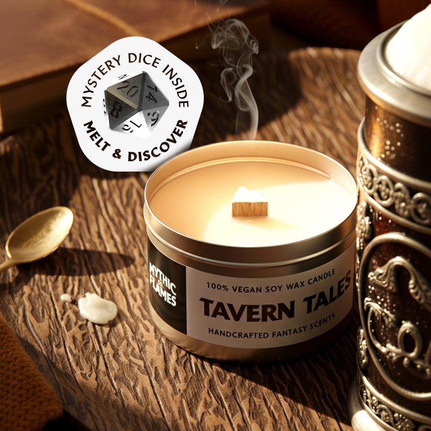 "TAVERN TALES" Fantasy Scent Vegane Sojawachs Kerze
