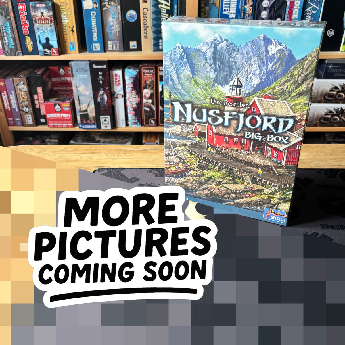 "NUSFJORD" Big Box Premium Insert [Grundspiel + Erweiterungen]