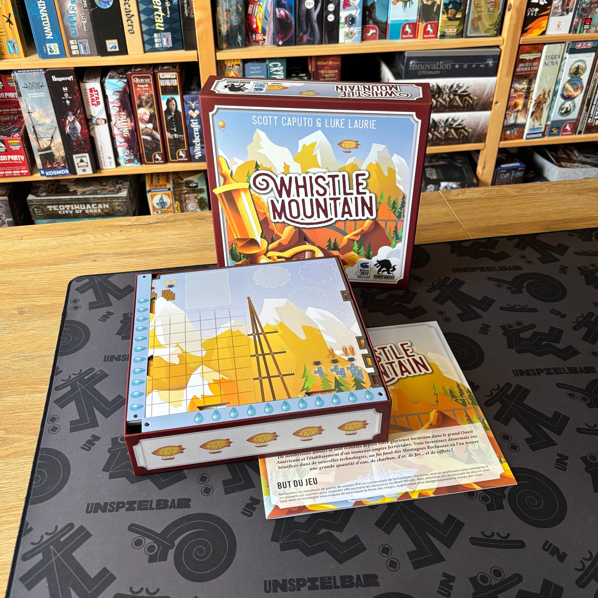 "WHISTLE MOUNTAIN" Premium Insert [Grundspiel]