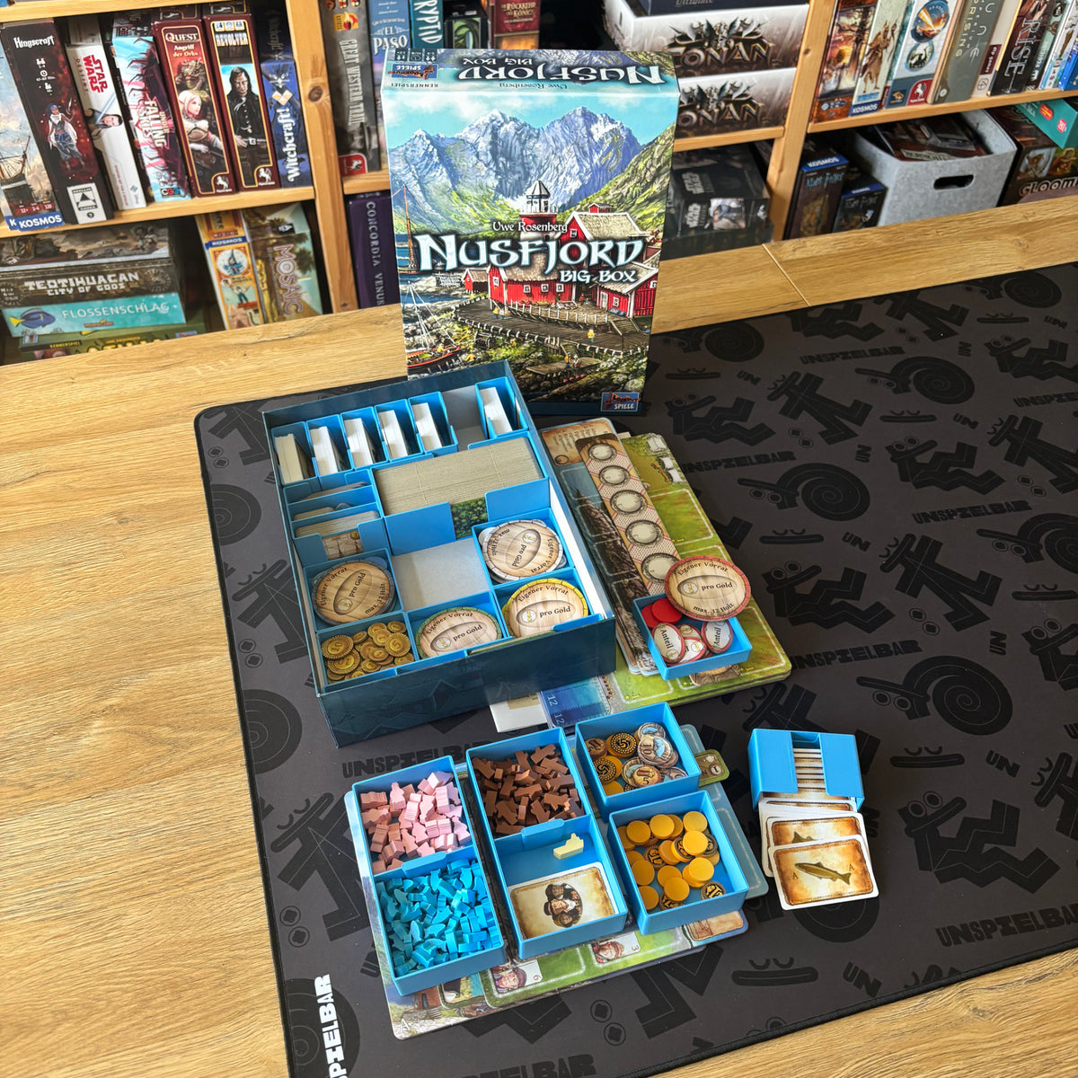 "NUSFJORD" Big Box Premium Insert [Grundspiel + Erweiterungen]