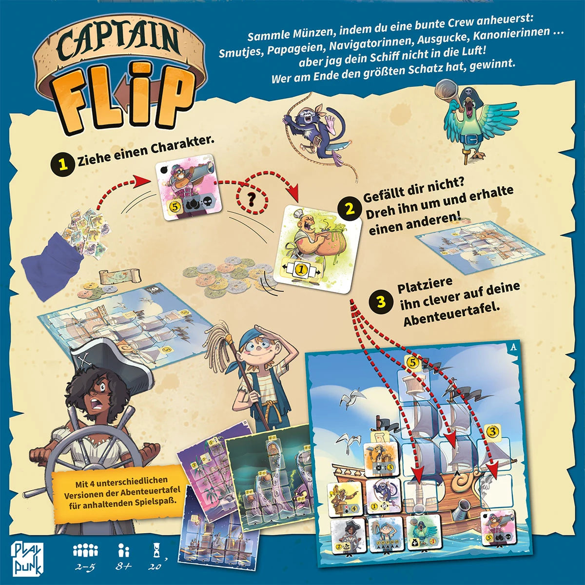 Captain Flip [Spiel des Jahres 2024 Nominiert]