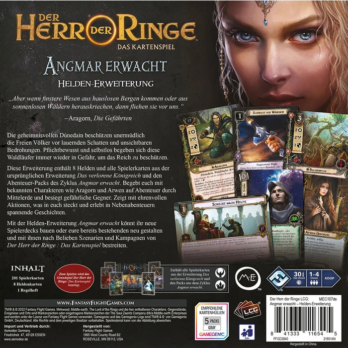 Der Herr der Ringe: Das Kartenspiel – Angmar erwacht [Helden-Erweiterung]